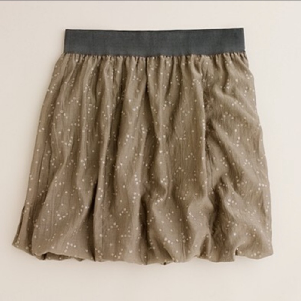 J.Crew Raindrop Bubble Skirt